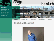 Tablet Screenshot of beni.ch